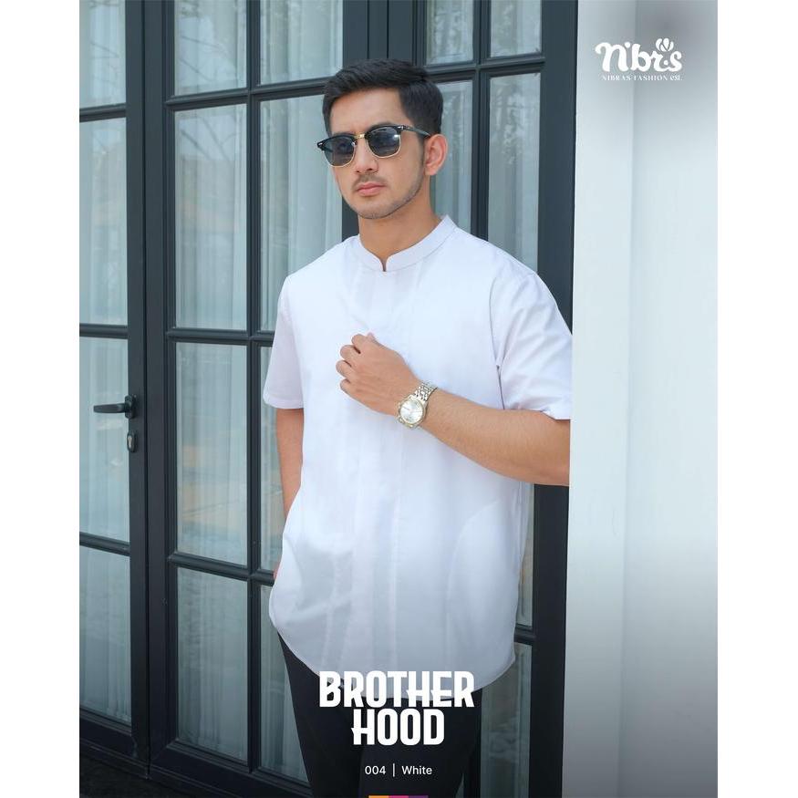 Nibras Koko Putih Brotherhood 004 Lengan Pendek Bahan Cotton
