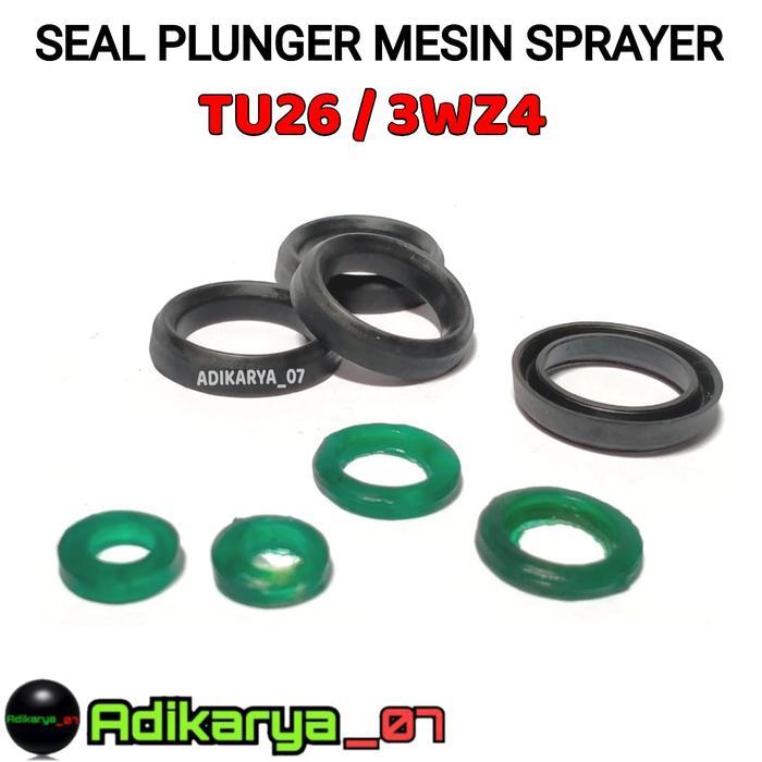 GRATIS ONGKIR V paking karet seal sil piston plunger mesin semprot hama 2 tak tipe TU26 777 767