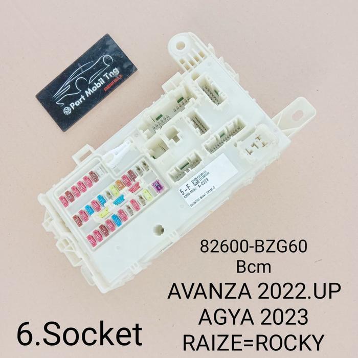 Bcm Box Bok Sikering Sikring Toyota Avanza Xenia Agya Raize Rocky 2023-UP 82600 - BZG40 / BZG21 /