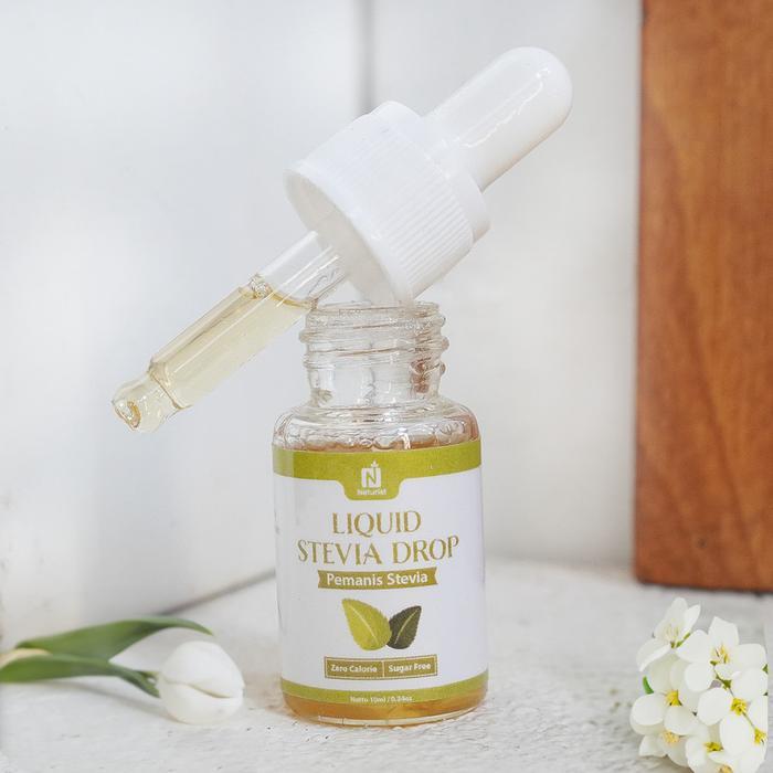 "New" Naturist Stevia Cair 10 ml Stevia Liquid Pemanis Alami Pengganti Gula Sweetener Organik
