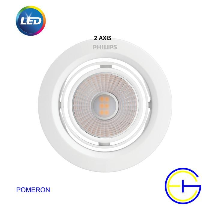 "New" Lampu Sorot Philips Pomeron 59775 070 5W Recessed Spotlight