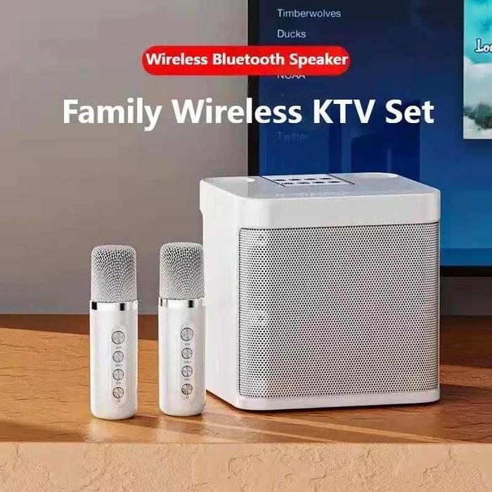 Mini Karaoke Speaker with Mic Set Home Speaker Bluetooth Portable Karaoke