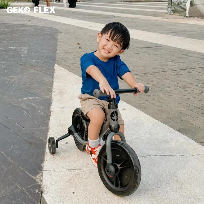 Geko Flex 6in1 Balance Bike - Sepeda Balance Bike Keseimbangan Anak Push Bike