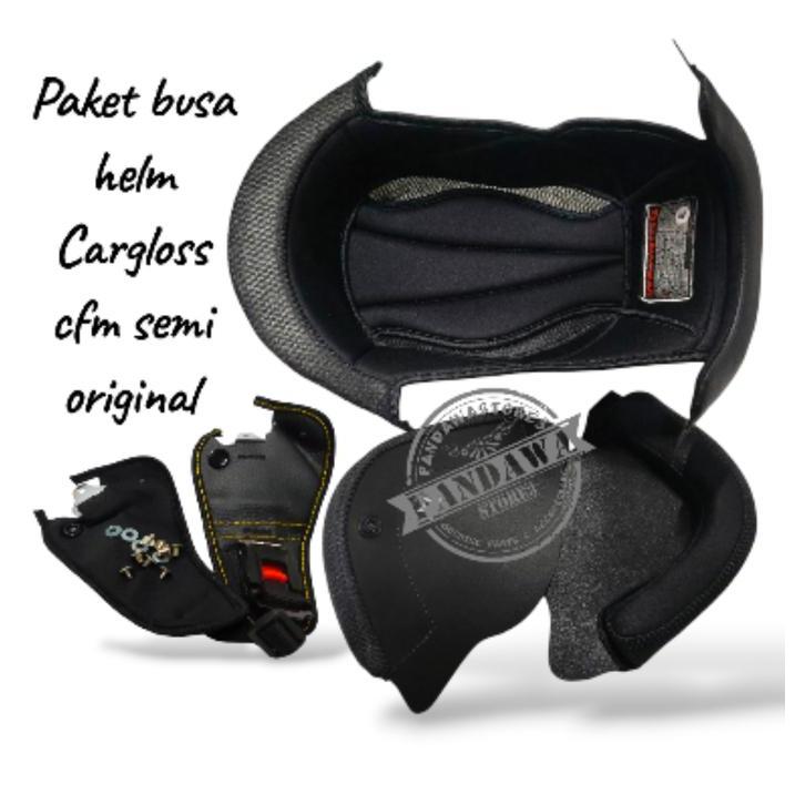 Terlaris Busa Helm Cargloss CPM Pull Set PNP Premium Semi Original - Helm Motor Berkualitas Tinggi