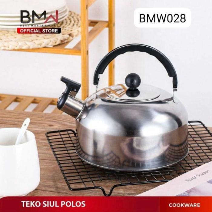 Teko Stainles Ceret Kettle Bunyi Siul Anti Karat Ceret Bunyi Masak Air