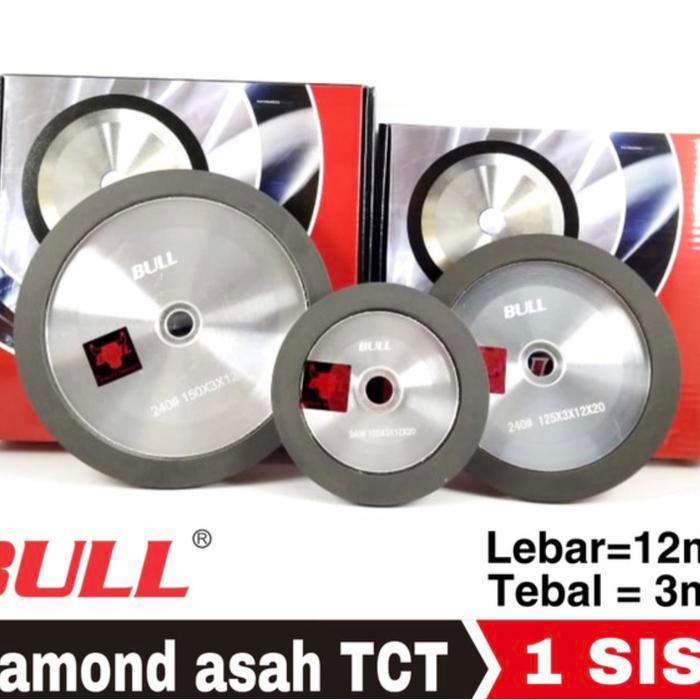 Red Diamond Wheel Bull Grenda Asah Tct 6 Inch Gret 600 Tebal 150X3X12