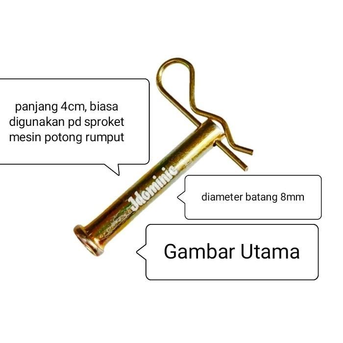 pin klip 328 alat mesin potong rumput gendong rumah kampas pengunci kunci colokan kuncian kait