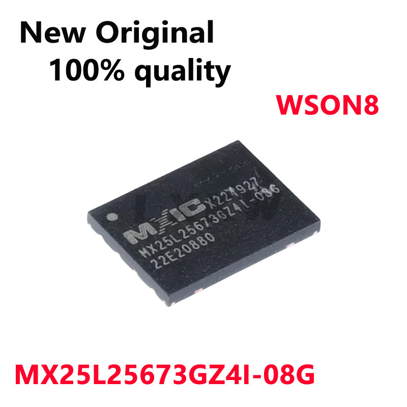 2-10/PCS New Original MX25L25673GZ4I-08G MX25L25673GZ4I 08G SON8 8*6mm 32MB 3.3V 256Mbits Memory