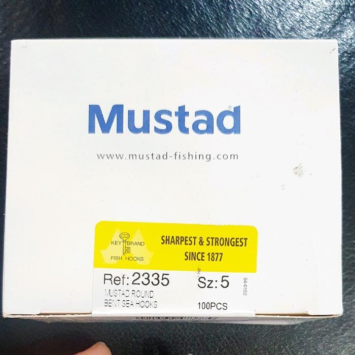 MATA KAIL PANCING MUSTAD 2335 NO.1, 2,3,4 dijual per pcs / PANCING CAP KUNCI / PANCING ADA LUBANG