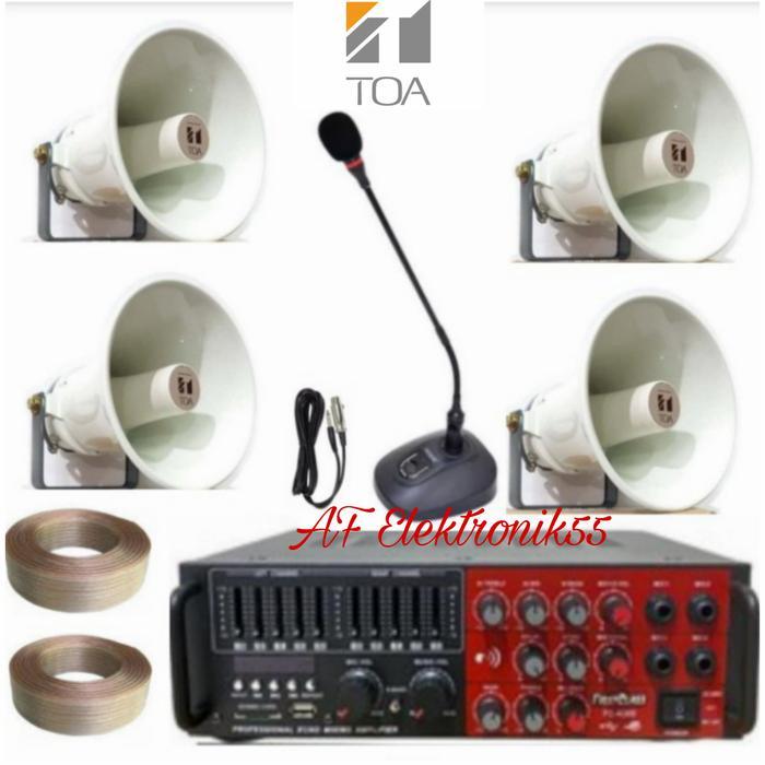 Terbaru Paket Sound System Toa Outdoor 4 Unit Speaker Horn