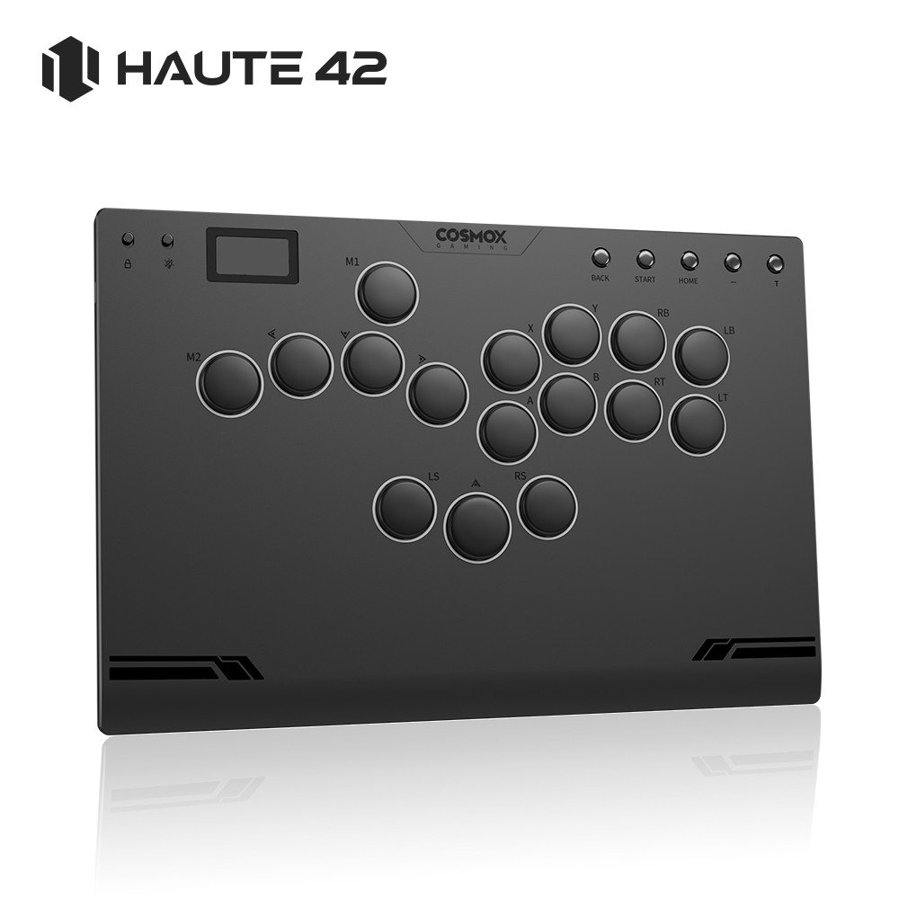 Haute42 M-Ultra Gen 2 Aluminium Alloy Arcade Leverless Hitbox Controller Fighting Game Hitbox