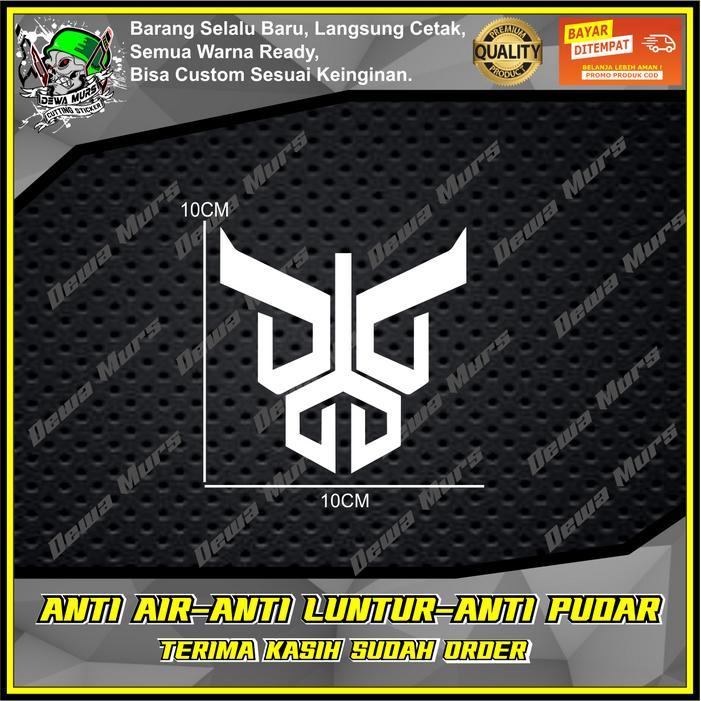 CUTTING STICKER LOGO KAMEN RIDER KUUGA STICKER COCOK BUAT MOTOR DAN MOBIL