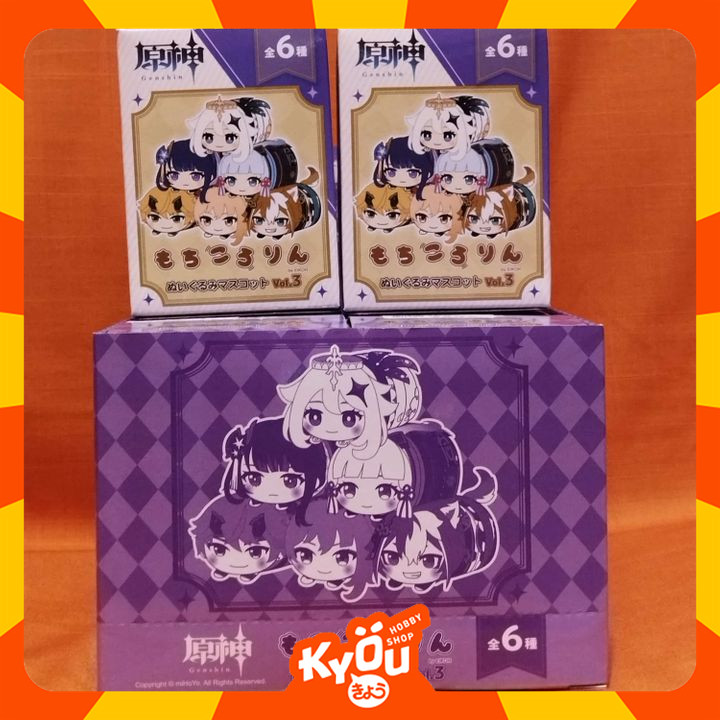 [Random] Genshin Impact Mochikororin Plush Mascot Vol. 3 - Genshin Impact