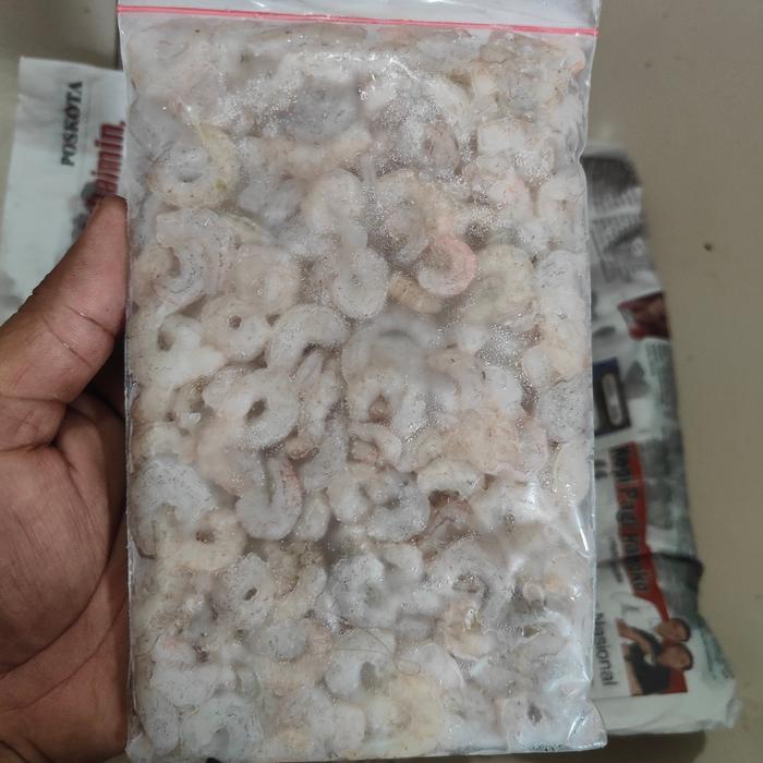 Udang Kupas Beku/Pakan Ikan Predator