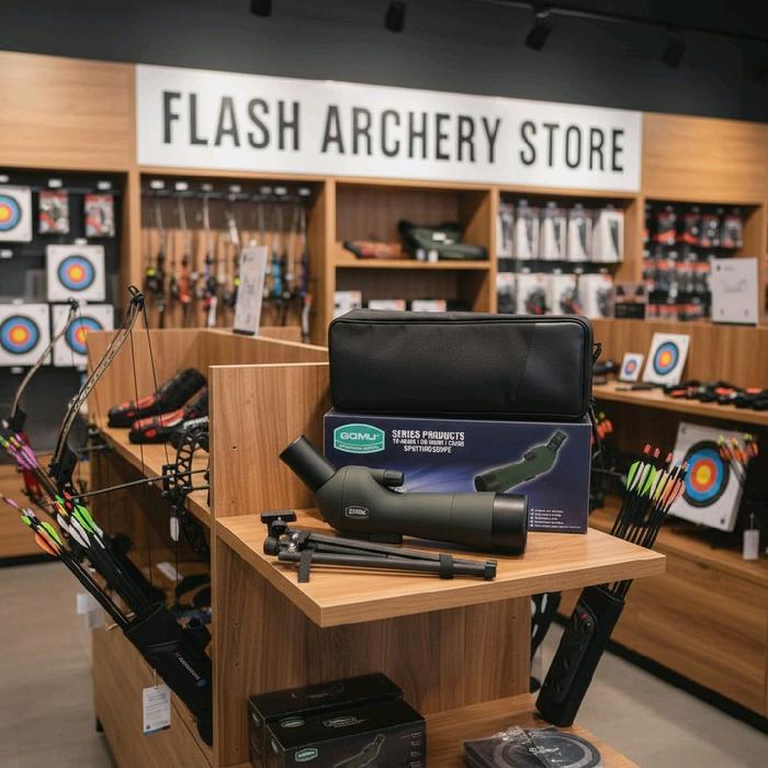 DISKON Teropong Scope Panahan Monocular GOMU