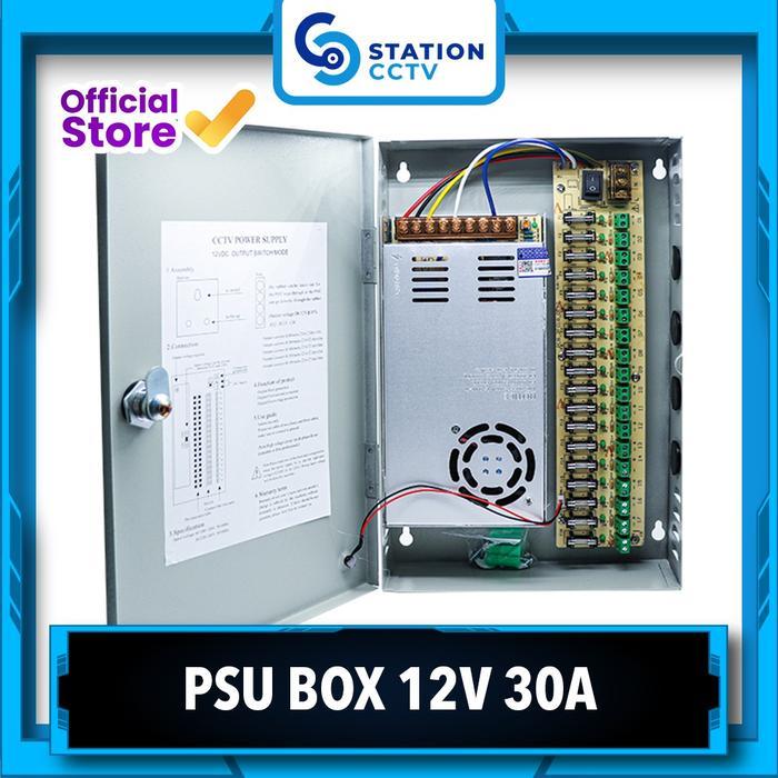 Psu Box 30A 12V / Switching Power Supply Box 30 Ampere