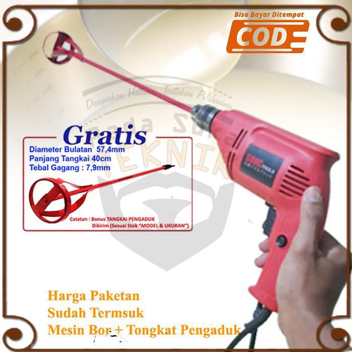 Mesin Bor Pengaduk Adonan Adukan Mixer Adukan Pukis Donat Terigu Martabak