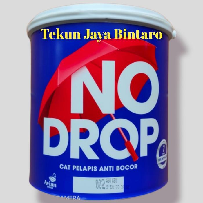 Cat Tembok Waterproofing No Drop Abu Abu 002 (4 Kg)