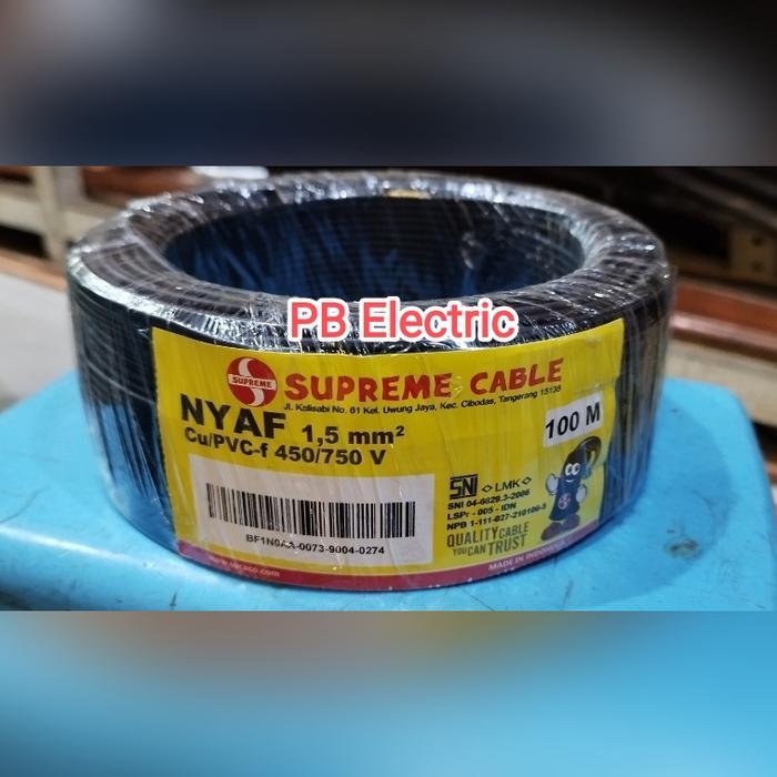 Kabel Nyaf 1.5 Mm Supreme 100 Meter