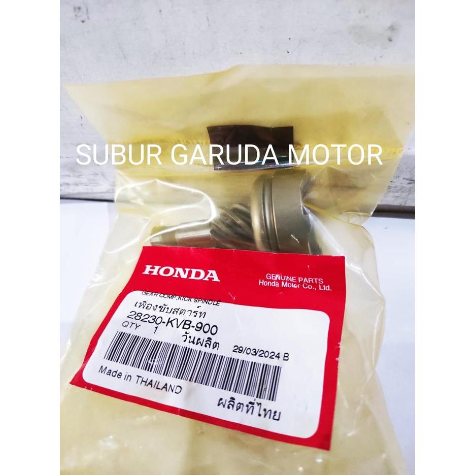 Gigi Pinion Assy Beat Scoopy Spacy Vario Karburator Tipe Kvb Merk Honda Gear Comp Kick Spindle Ahm