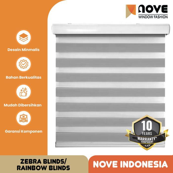 Roller Blind ZEBRA - Zebra Blinds - Tirai Korea Nove Blinds