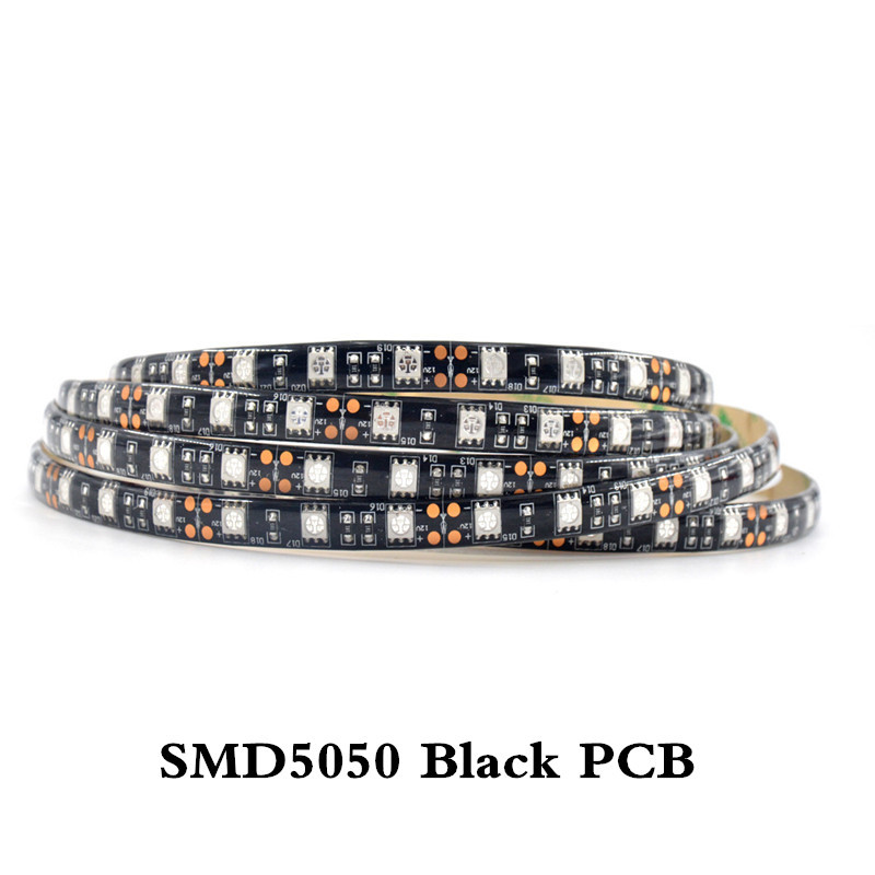 UV Led Strip light 5050 SMD 60leds/m 395-405nm Ultraviolet LED Diode Purple Flexible Tape lamp for