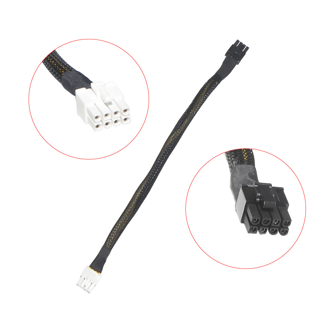 For Lenovo St558 St550 Server Cable 8P To Dual 6+2P Gpu Graphics Card Power Supply Cable For 3090