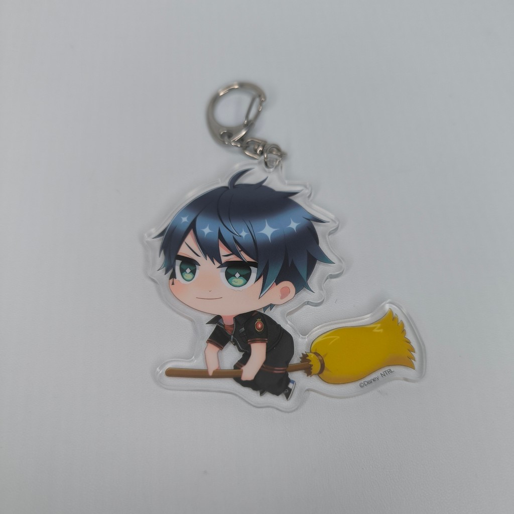 Acrylic Strap Keychain Disney Twisted Wonderland Deuce Spade