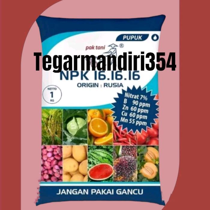 Argotech_ Pupuk Npk Buah Pak Tani 1Kg Pupuk Npk 16 16 16 Pak Tani 1Kg