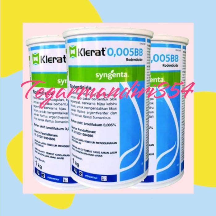 Argotech_ Racun Tikus Klerat 1Kg Rodentisida Klerat 1Kg