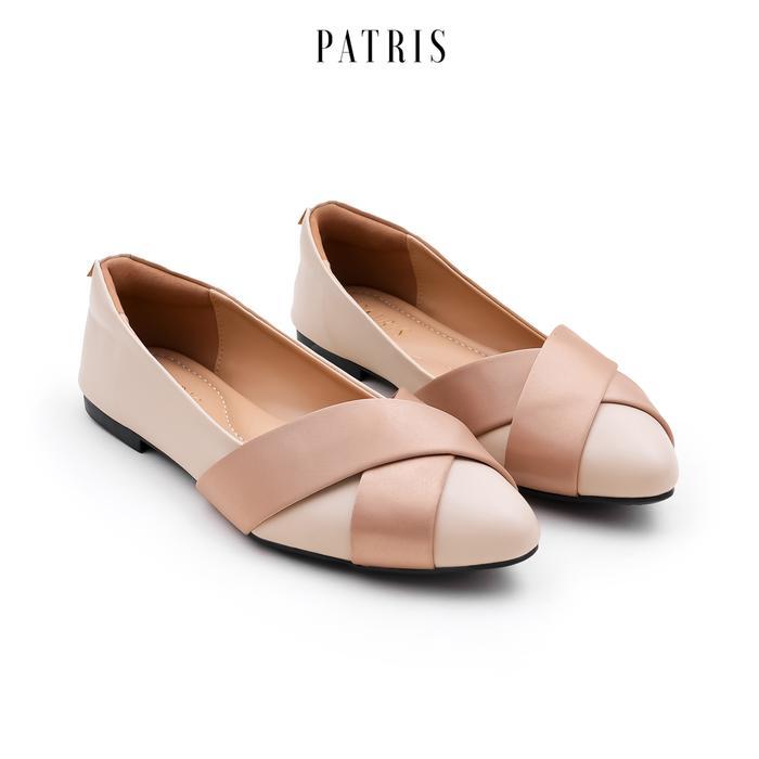 Patris Slavina Pts 208 Sepatu Wanita Flatshoes Black Flat Shoes Kerja Hitam Pasti Ori