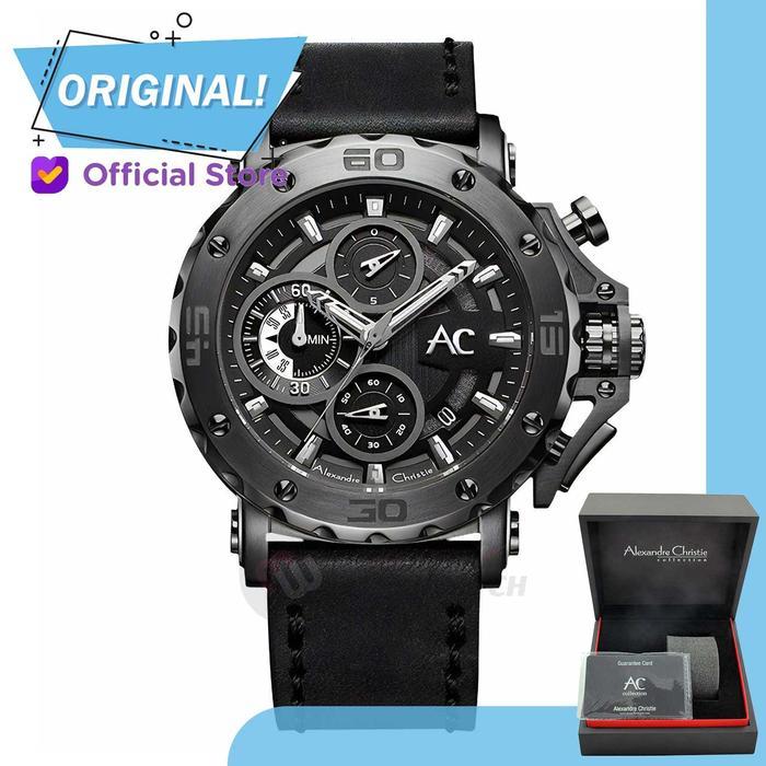 DISKON Jam Tangan Pria Analog 9205MC AC9205 AC 9205 MC 9205 MCLEPBA Garansi Resmi READY STOCK