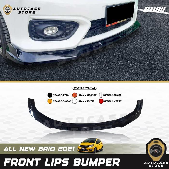 FRONT LIPS BUMPER ALL NEW BRIO URBANITE PAKET KOMPLIT 2021 2022 2023 2024 2025 AKSESORIS MOBIL PNP