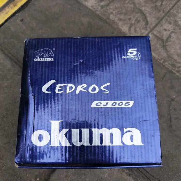 Promo Reel Pancing Okuma Cedros Cj 80S Original
