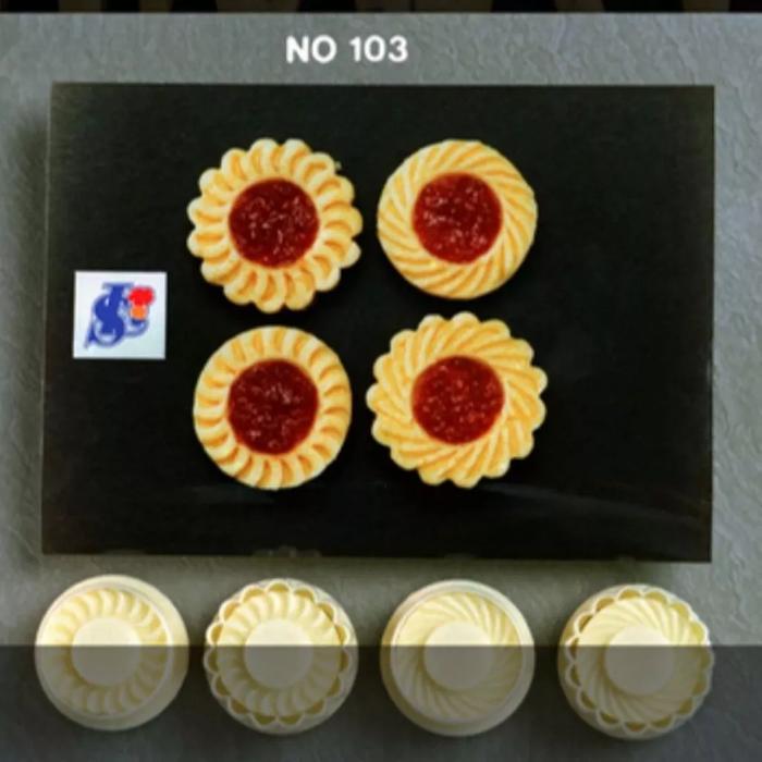 Cetakan Kue Kering Acuan Kuih Jem Tar Sinlian, Semprit Nastar 103 ,106 ,172 Cetakan Nastar Cetakan