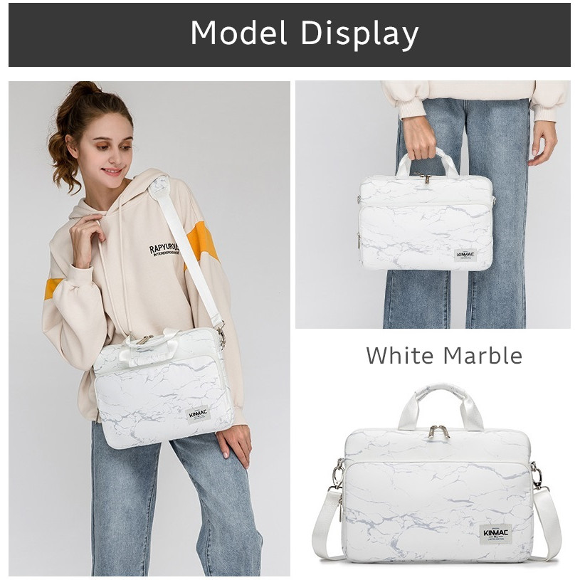 Kinmac Brand Shoulder Laptop Bag 13,14,15.6,16 Inch Lady Women Man Handbag Messenger Waterproof Case