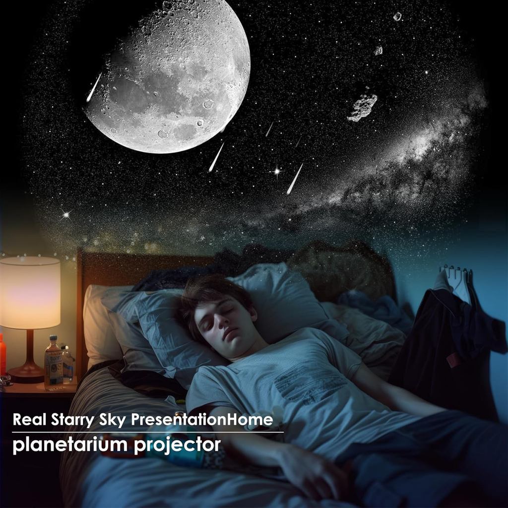 Galaxy Projector 13 in 1 HD Planetarium Projector Star Projector with Timer and Shooting Stars for