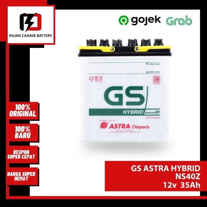 Aki Mobil Gs-A Hybrid Ns40Z / Ns-40-Z / Ns 40 Z - Aki Toyota Agya Trd