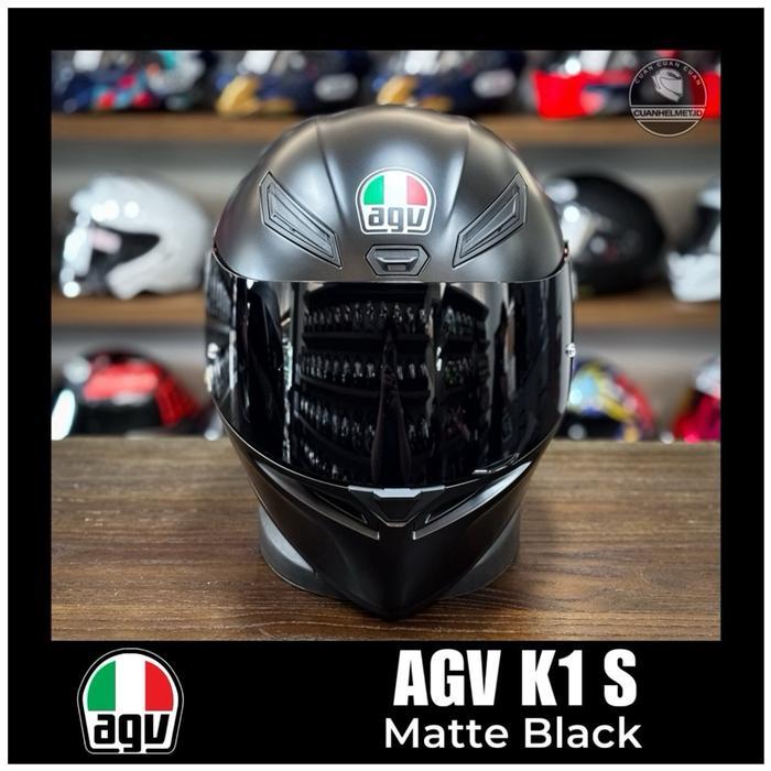 AGV K1 S MATTE BLACK ORIGINAL