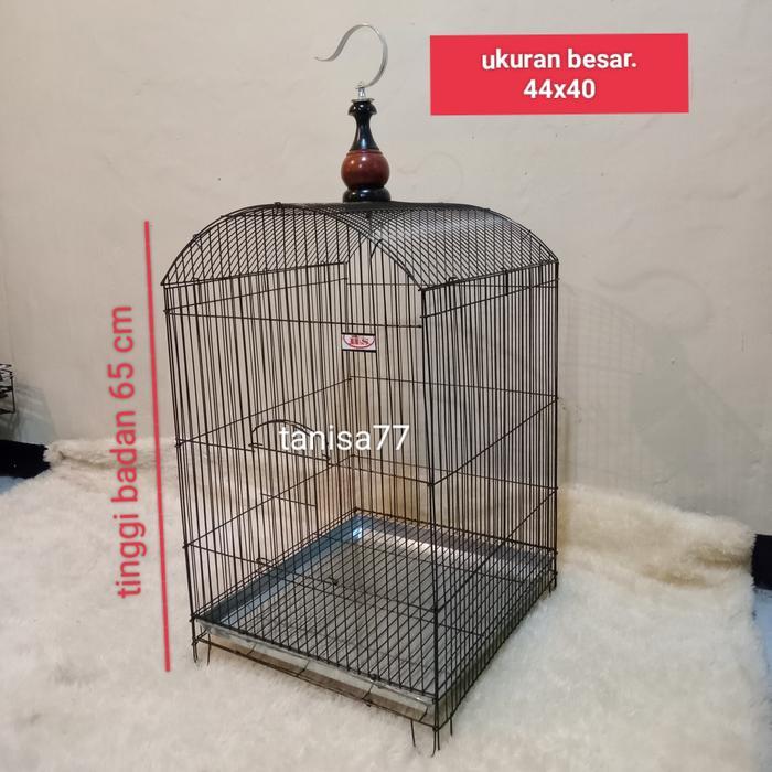 kandang burung gantung besi