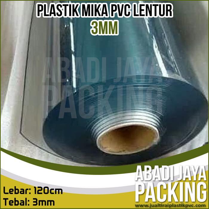 pvc plastik mika lentur 3mm (pvc curtain 3mm)