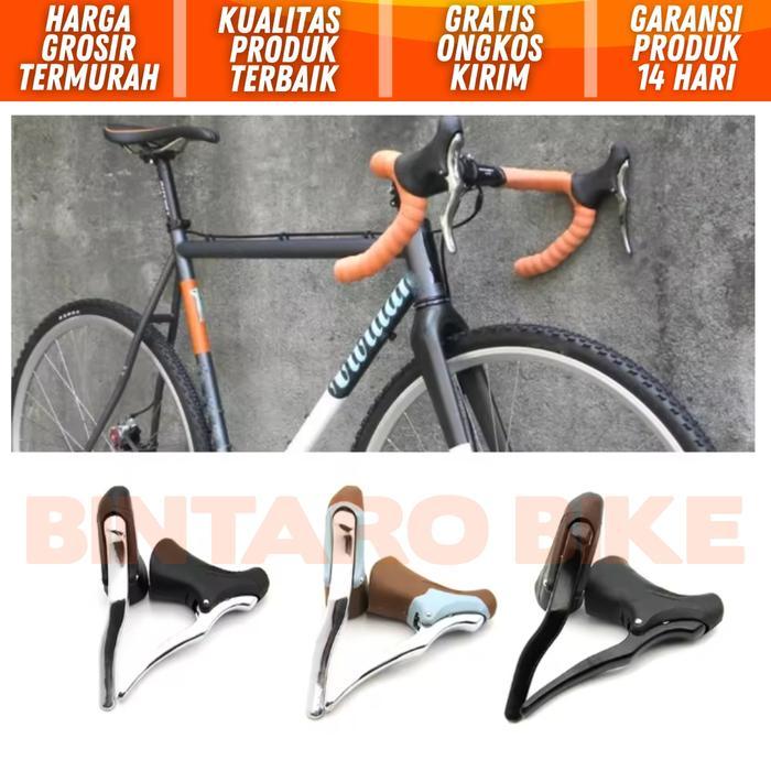 Shimano - Handle Rem Sepeda Fixie Roadbike Tuas Rem Sepeda Balap Road Bike Classic Vintage Fixed