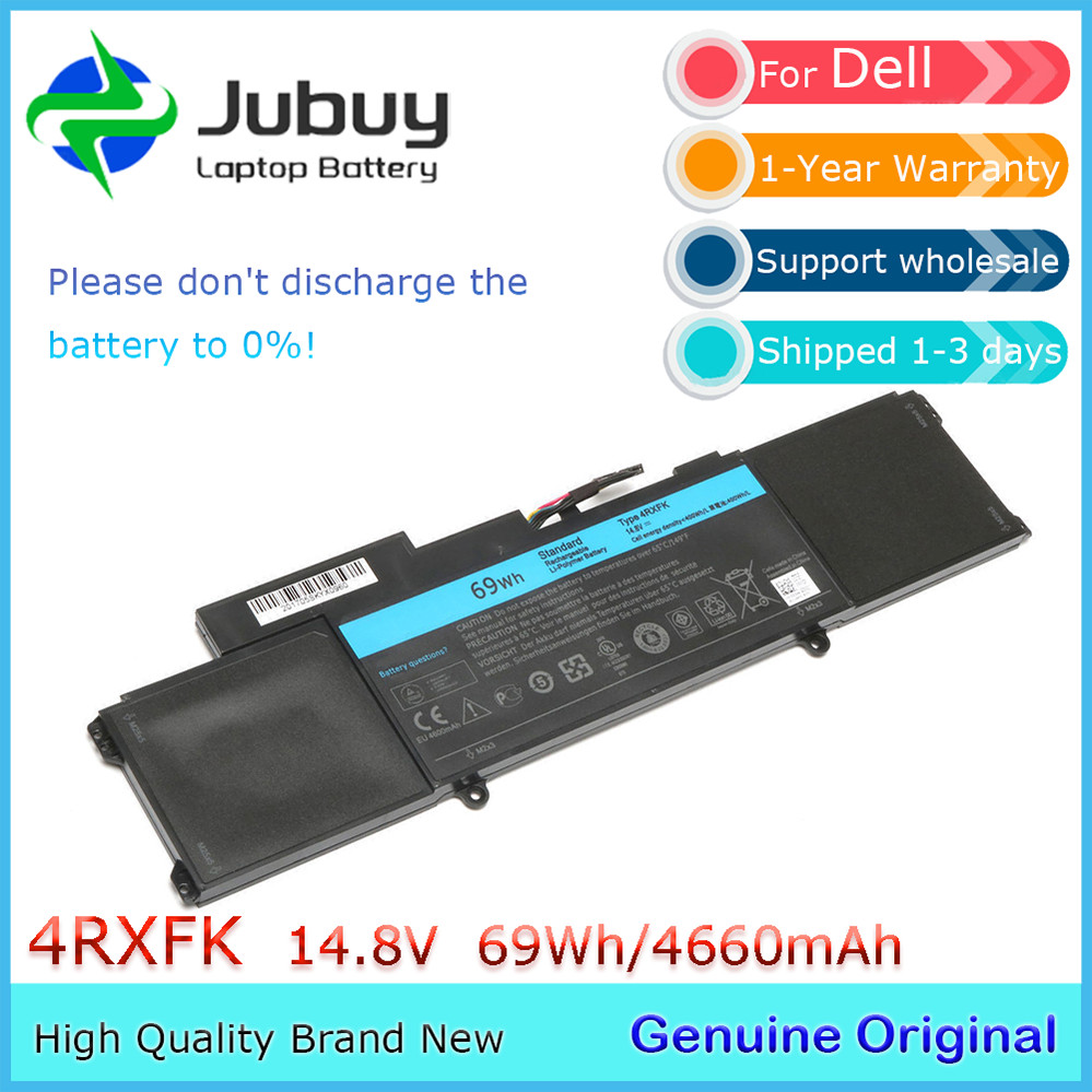 New 4RXFK 69Wh Battery for XPS 14 L421 L142X 14-L421X XPS 14 L421X CIJKH FFK56