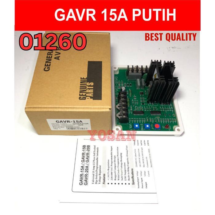 AVR UNIVERSAL GAVR15A AVR 15A PUTIH REXITE BEST QUALITY