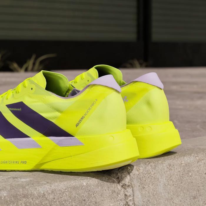 Sepatu Lari Adidas Adizero Adios 4 Sollar Yellow - JP6623