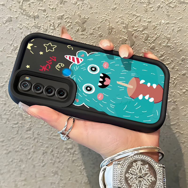 Casing Hp Xiaomi Redmi Note 8 Redmi Note 8T Redmi Note 8 Pro Case Monster yang minum teh susu Kasing