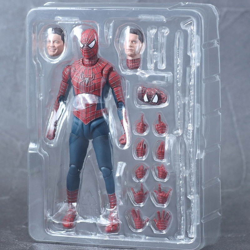 In Stock Spider-Man 3 Tobey Maguire Action Figure PVC Statue Model Collectible Toy Anime Doll Action