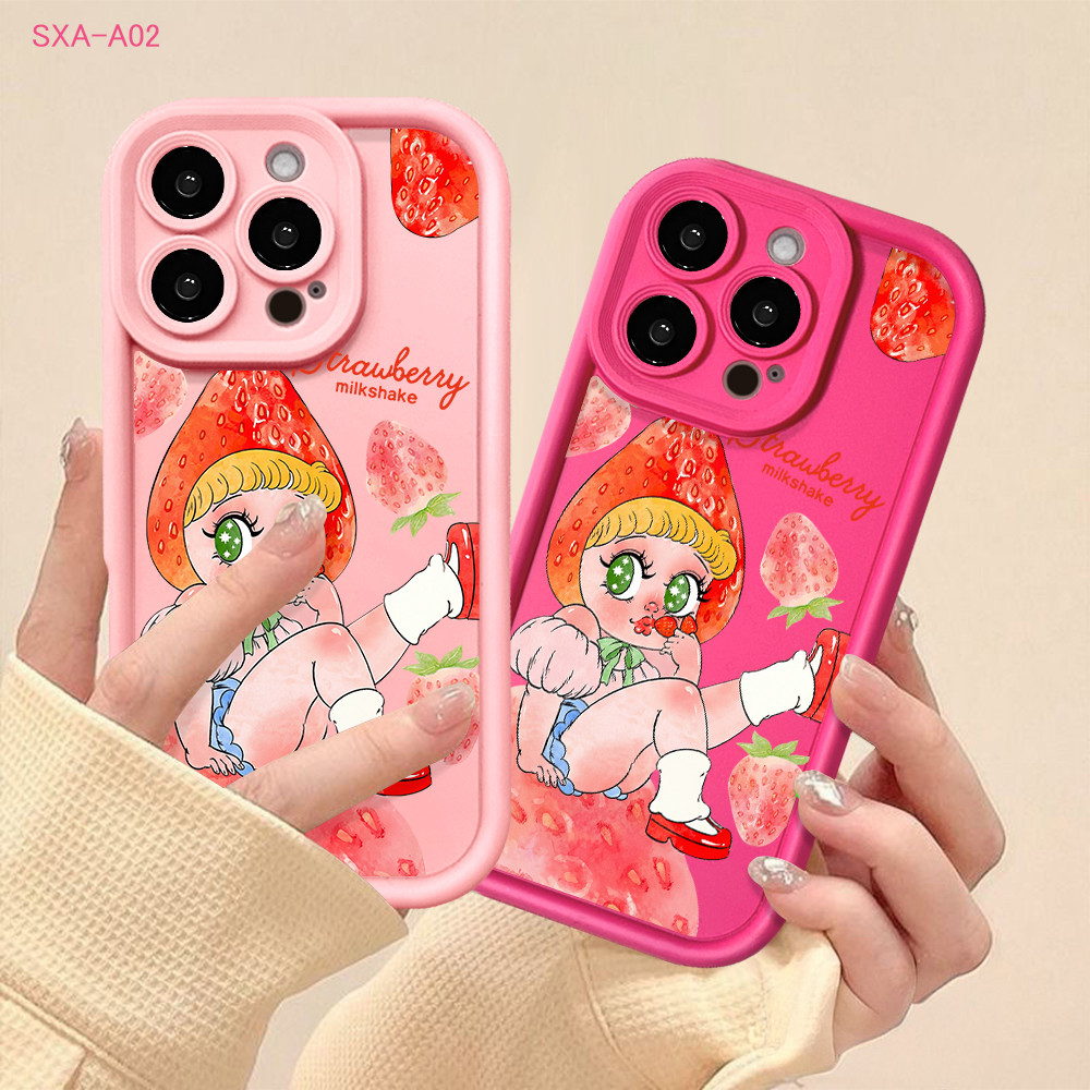 Softcase Casing Hp Anime For Samsung Galaxy A02 M02 A03 Core Case Cesing S2-7218