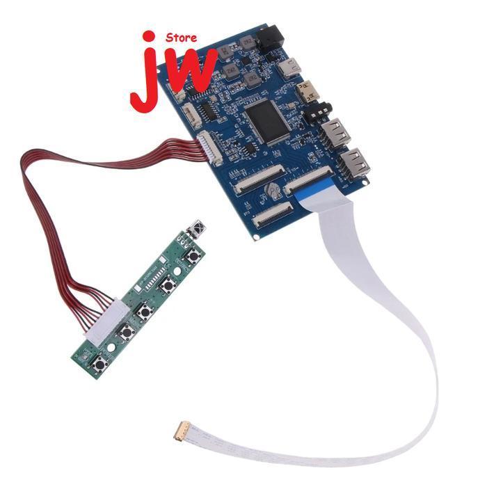 LVDS EDP Combo universal board mainboard layar notebook 30Pin 40Pin ...Eletronik