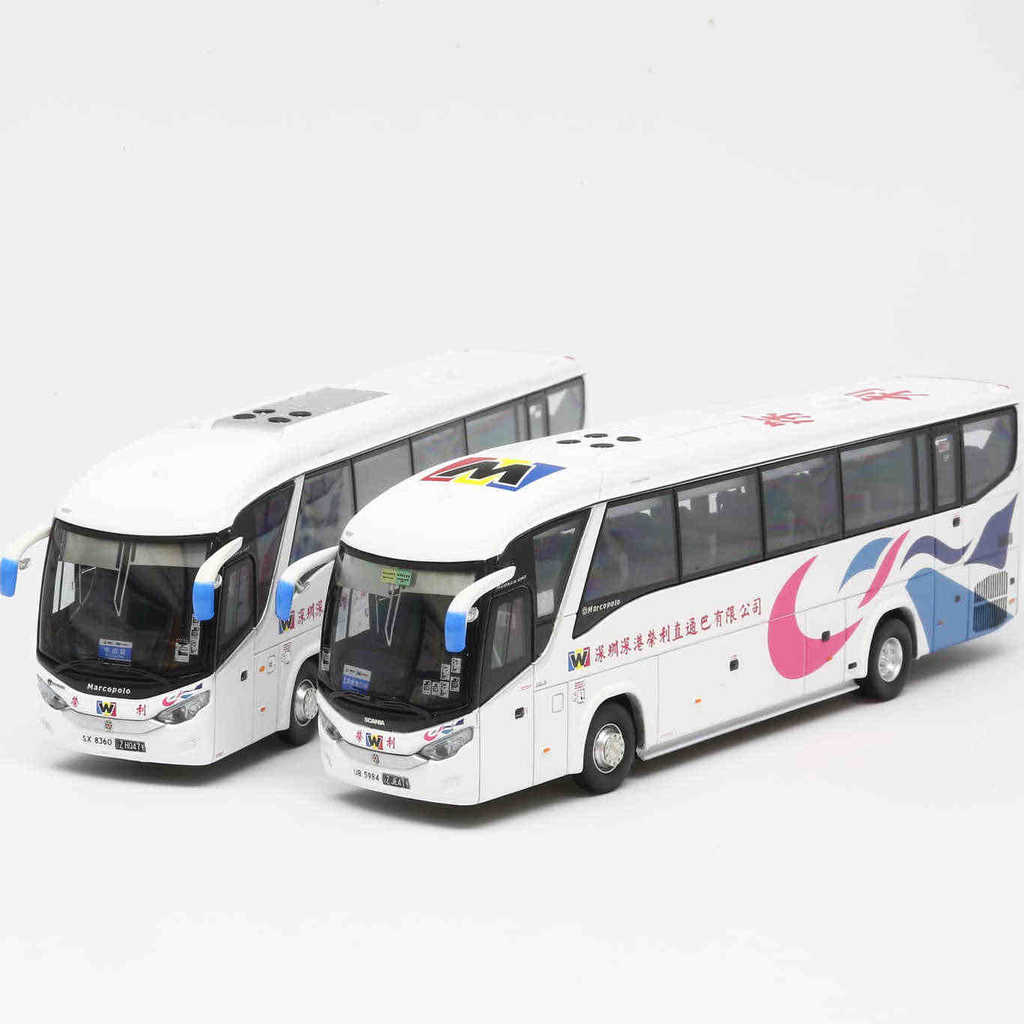 1/76 Model 1 Hong Kong Bus K410IB4X2 Die-Cast Simulated Metal Static Model Hobby Collection Gift
